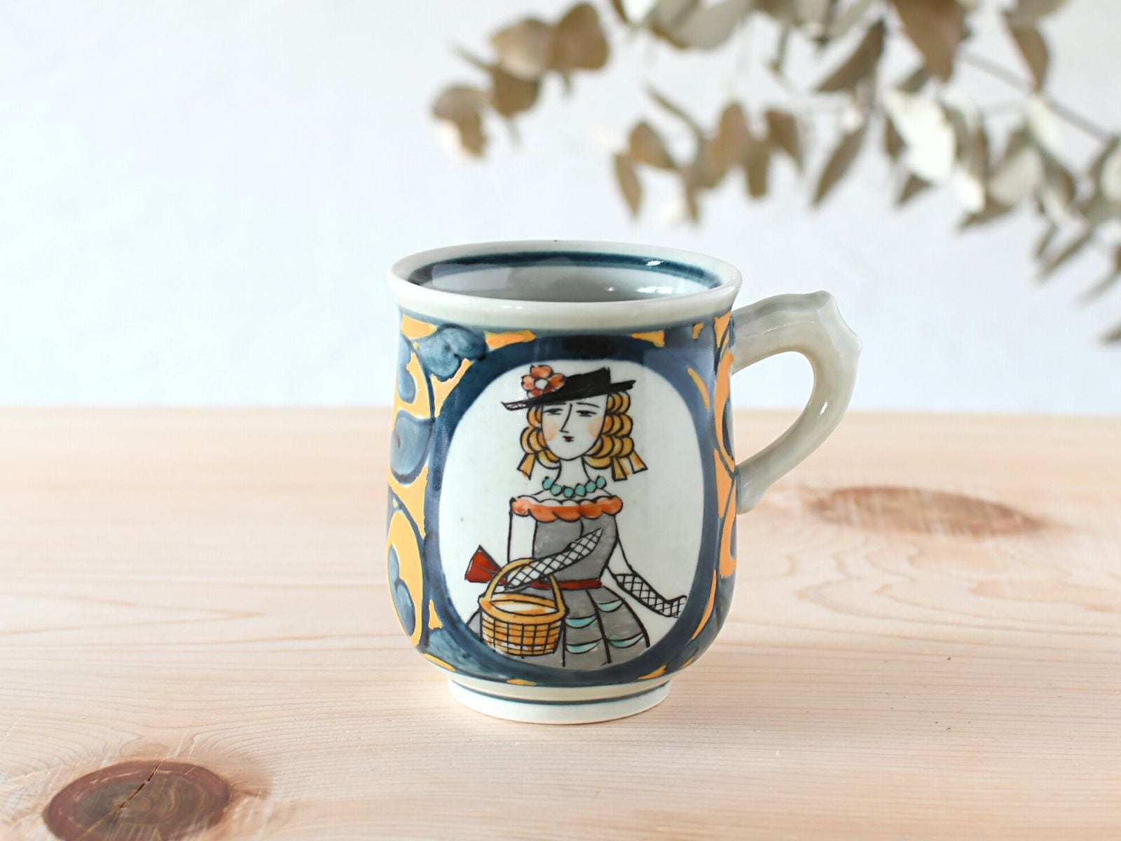 ARITAYAKI STOREオリジナル＊ 有田焼 円左エ門窯 手描き 南蛮人