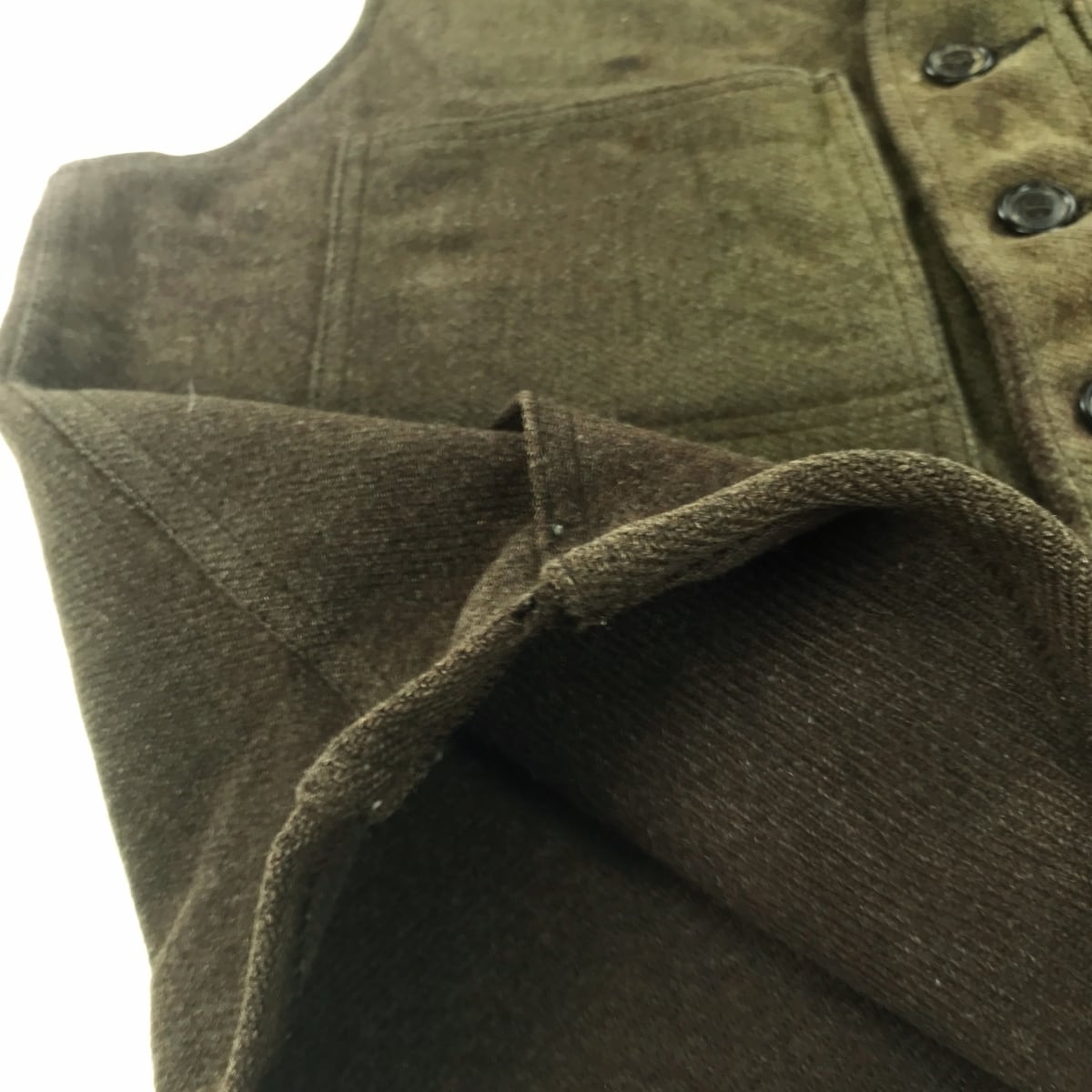 FILSON フィルソン 80〜 90年代 USA製 マッキーノ ウールベスト 無地