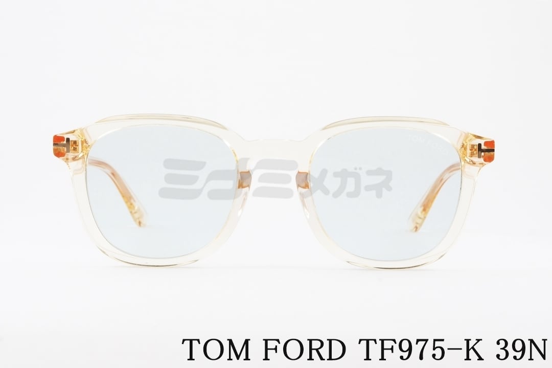 魔裟斗さん着用】TOM FORD クリア サングラス TF975-K 39N