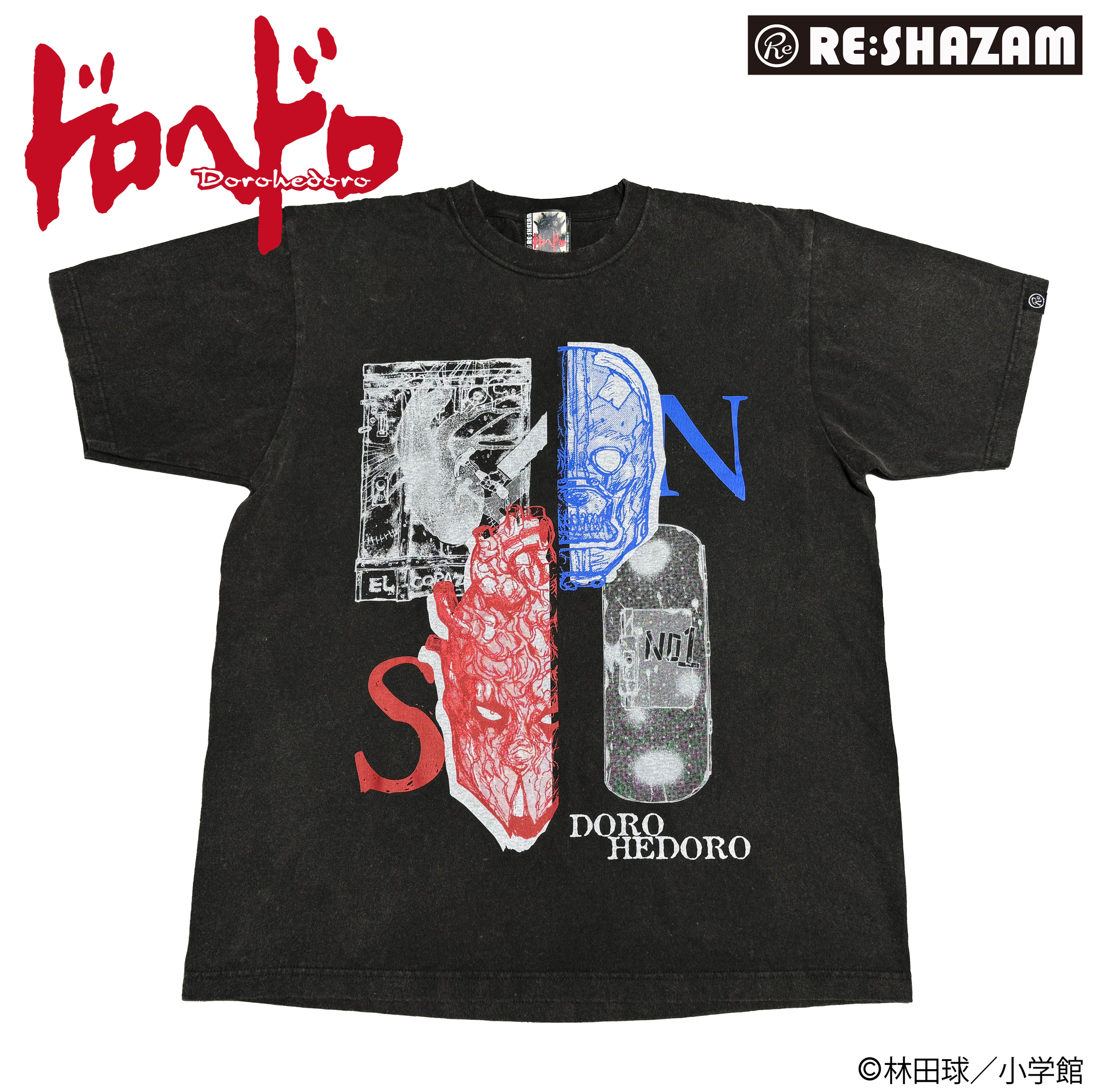 ドロヘドロ〉心＆能井vinteage finishingTシャツ | RE:SHAZAM®︎