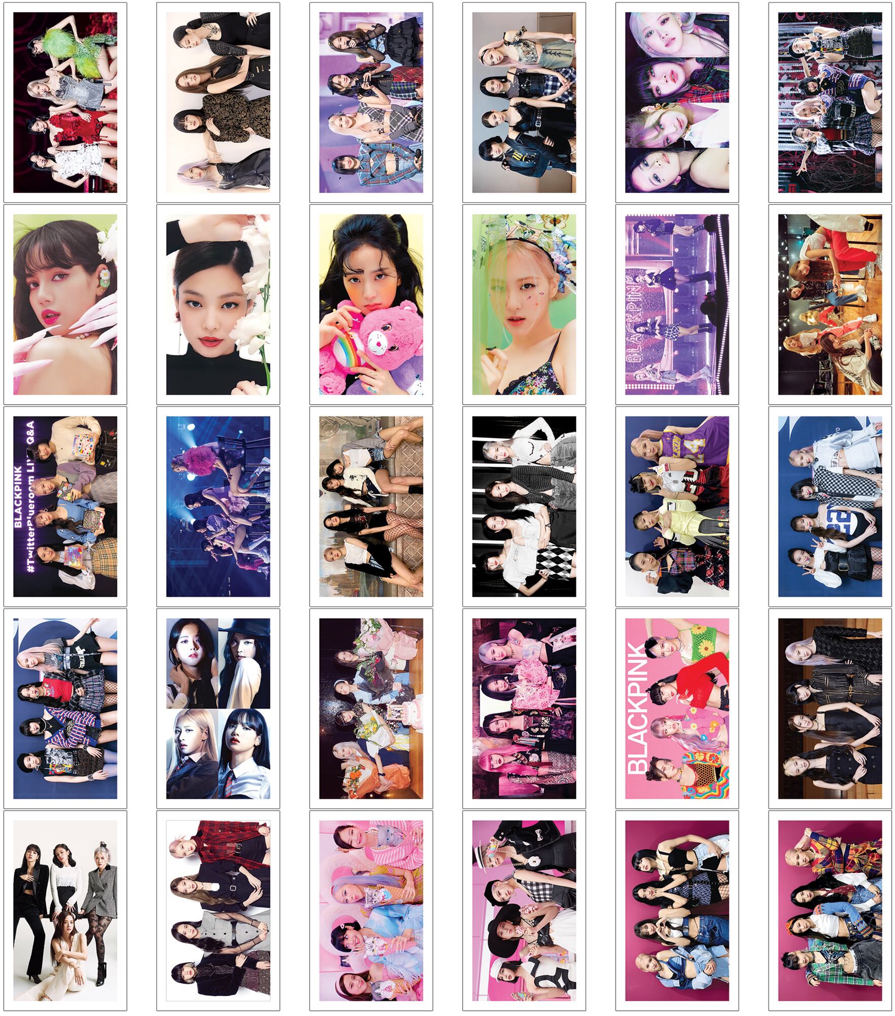 ブラックピンク (BLACKPINK) 60枚入り フォトカード セット 60pcs