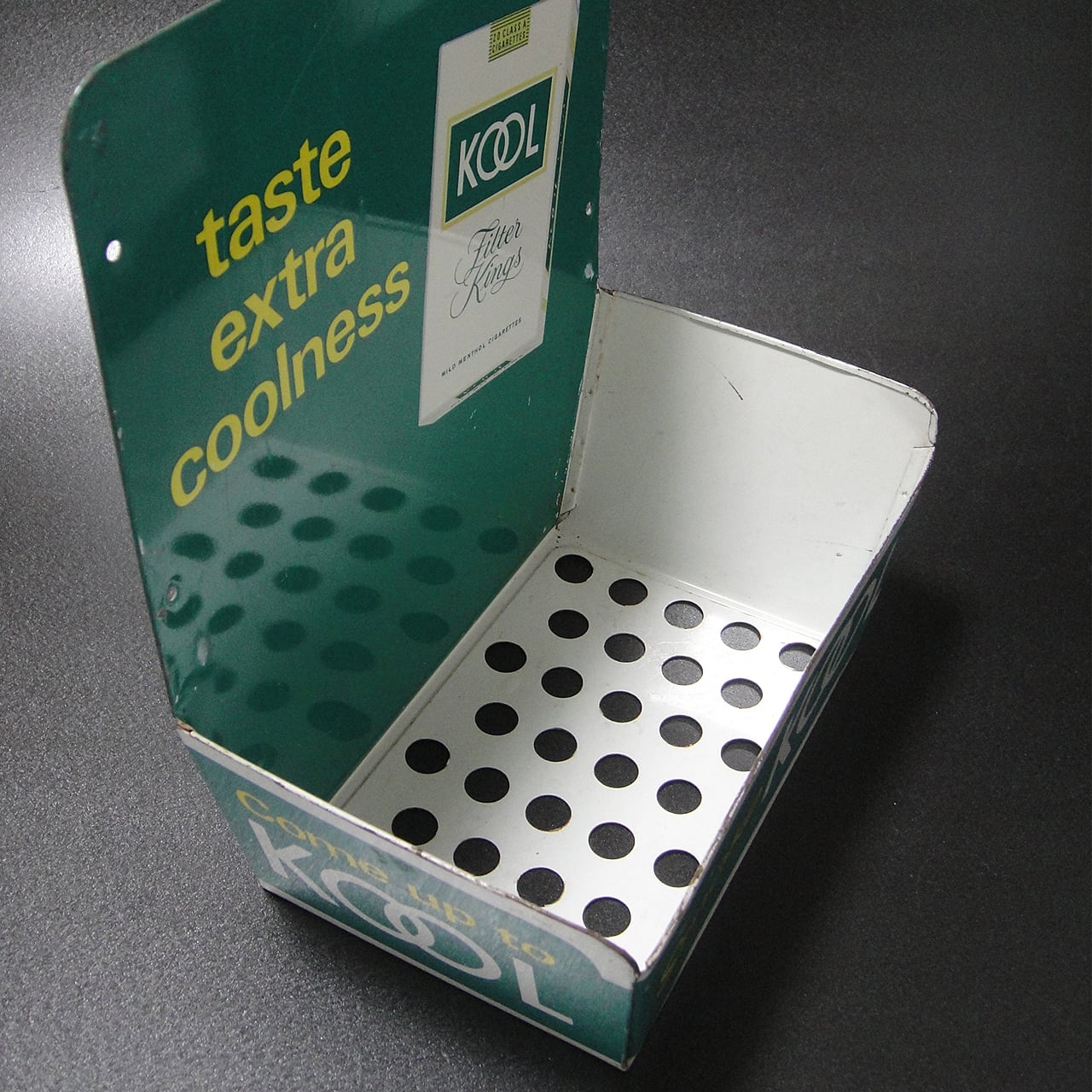 送料無料】60'sクールタバコ ストア広告ヴィンテージマッチホルダー