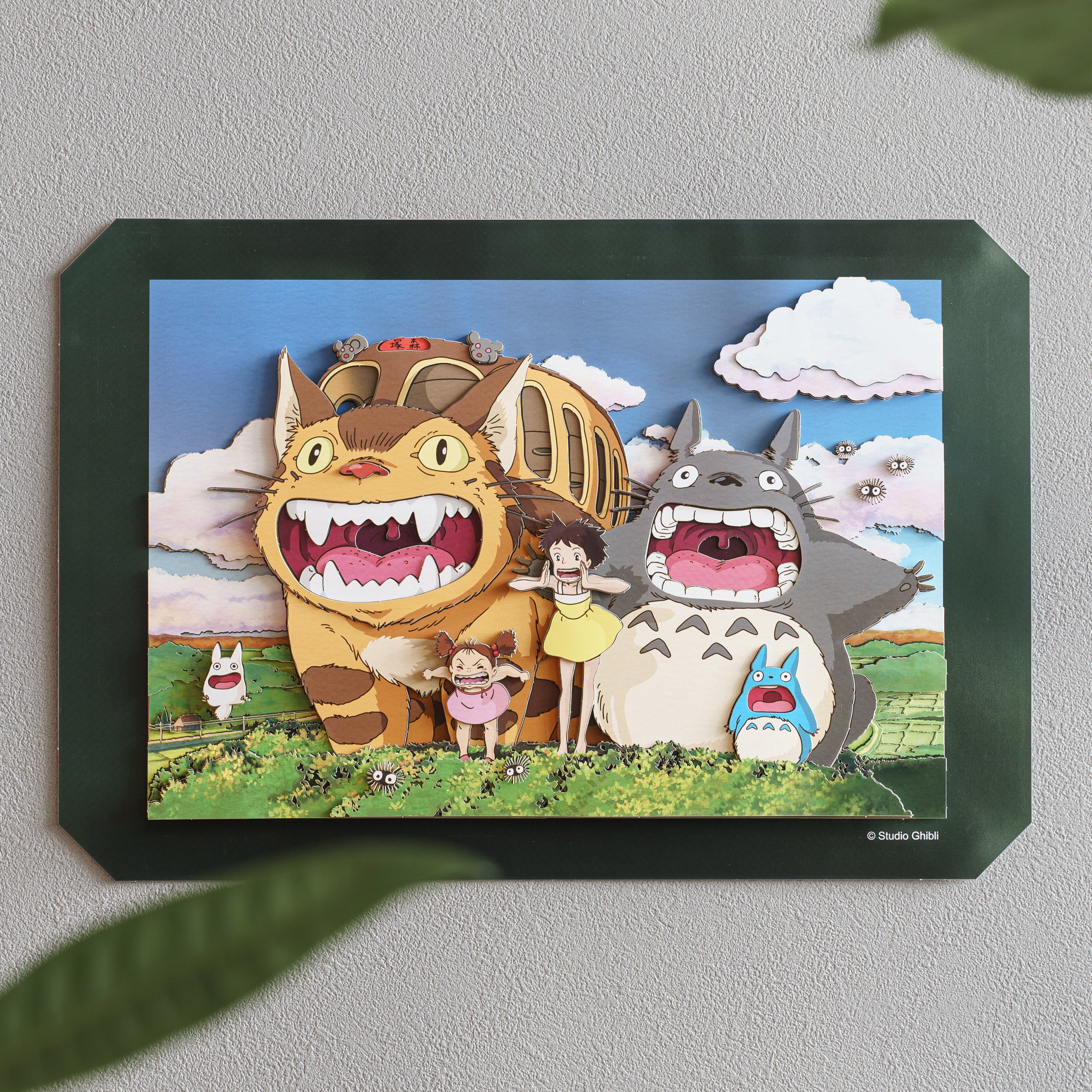 となりのトトロ ペーパーシャドーアート 空にひびけ（5880） | す