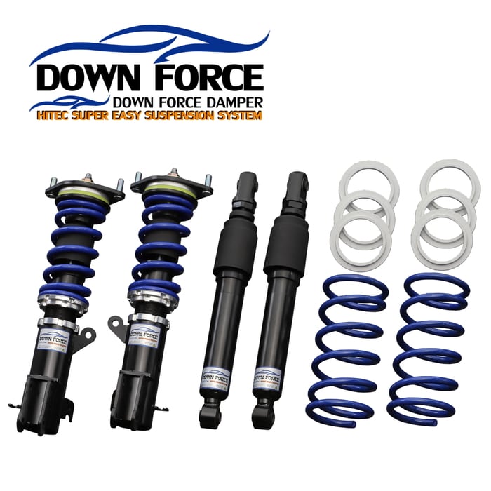 DOWN FORCE 固定式】 車高調キット SUZUKI DA17V エブリィ専用 2WD/4WD