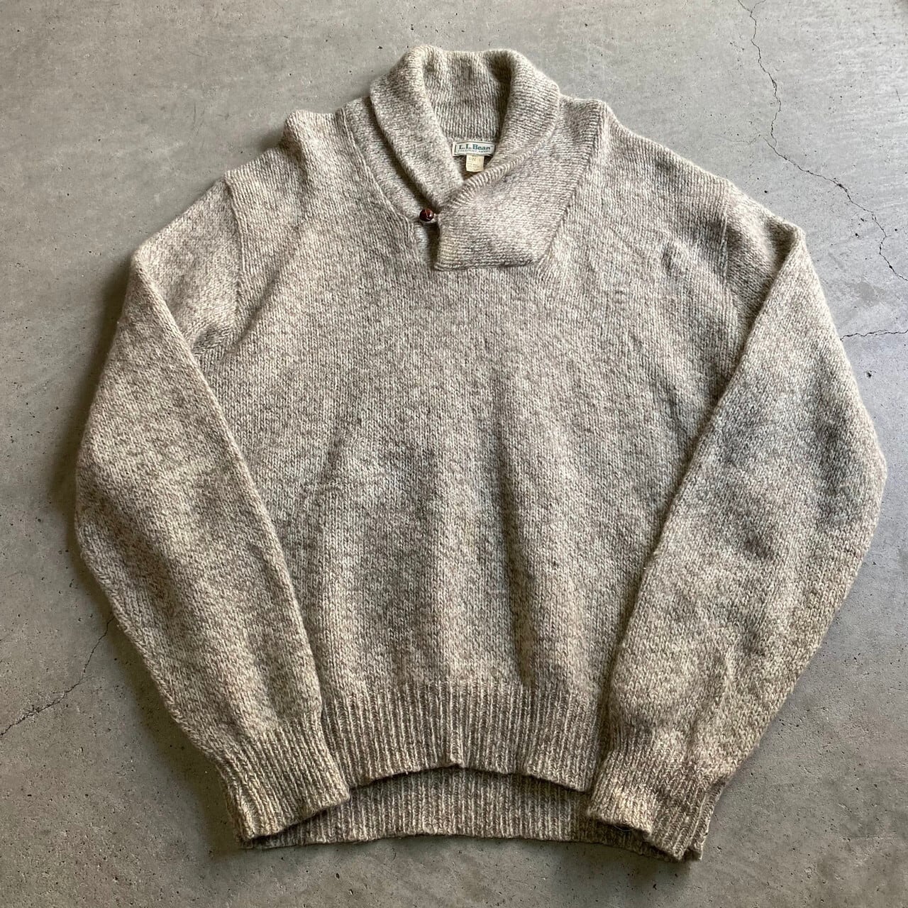 USA製 L.L.Bean エルエルビーン 90年代 ヴィンテージ ショールカラー