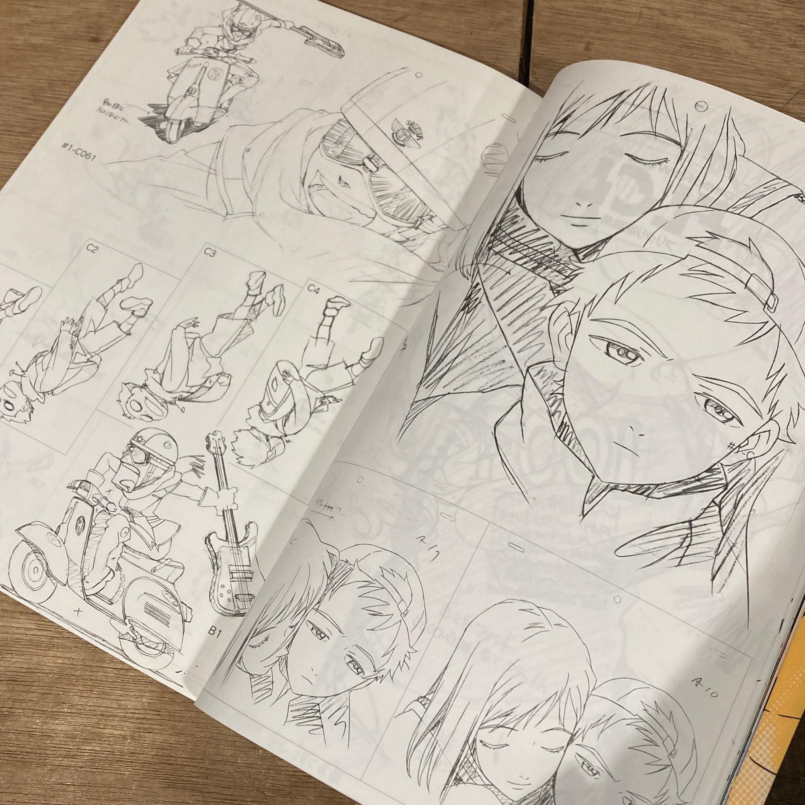 フリクリ原画集 GROUNDWORKS of FLCL | Pay ID