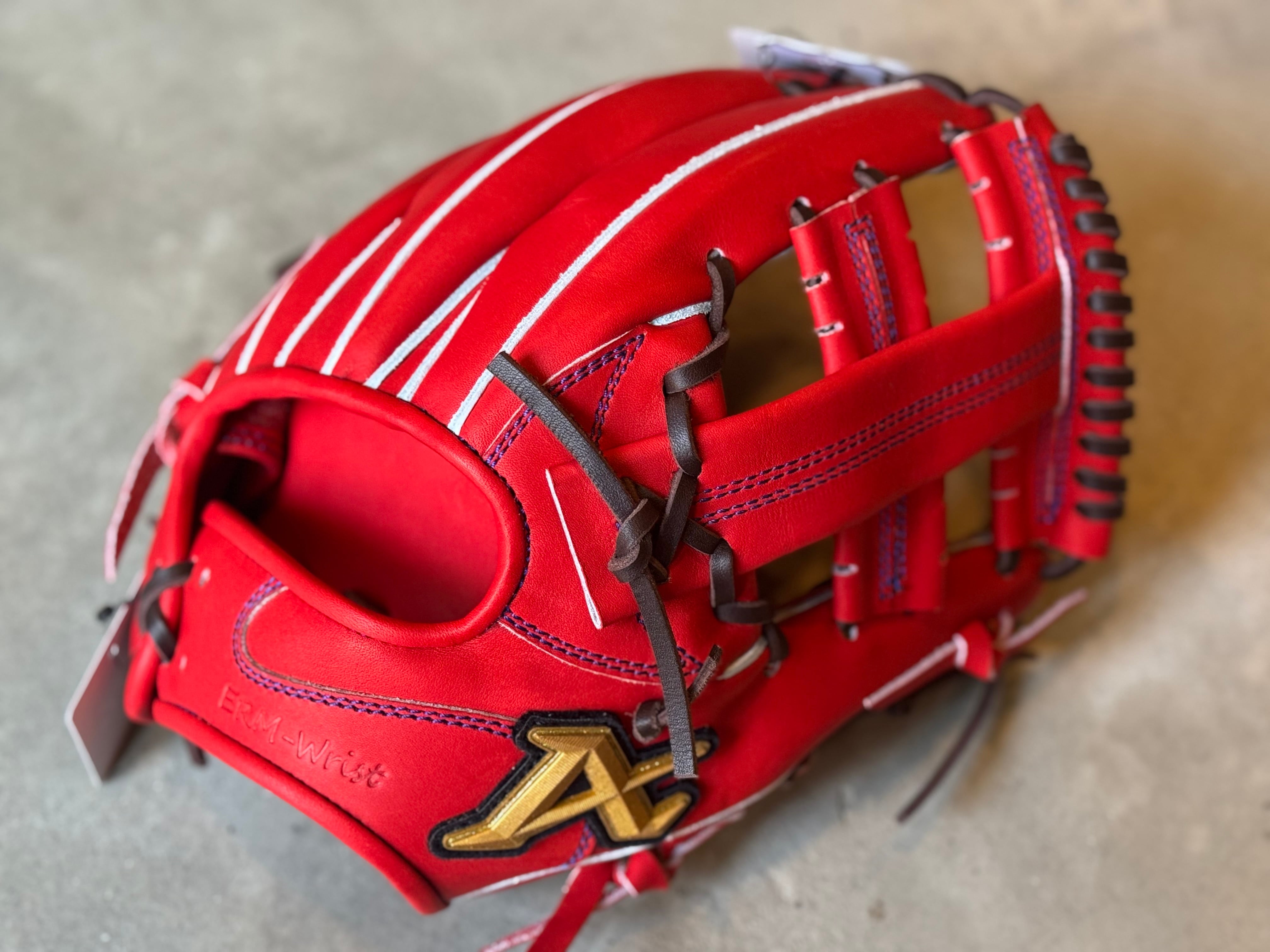 NEO PROFESSIONAL LINE【ATOMS】硬式用グローブ 内野手用 021型 レッド