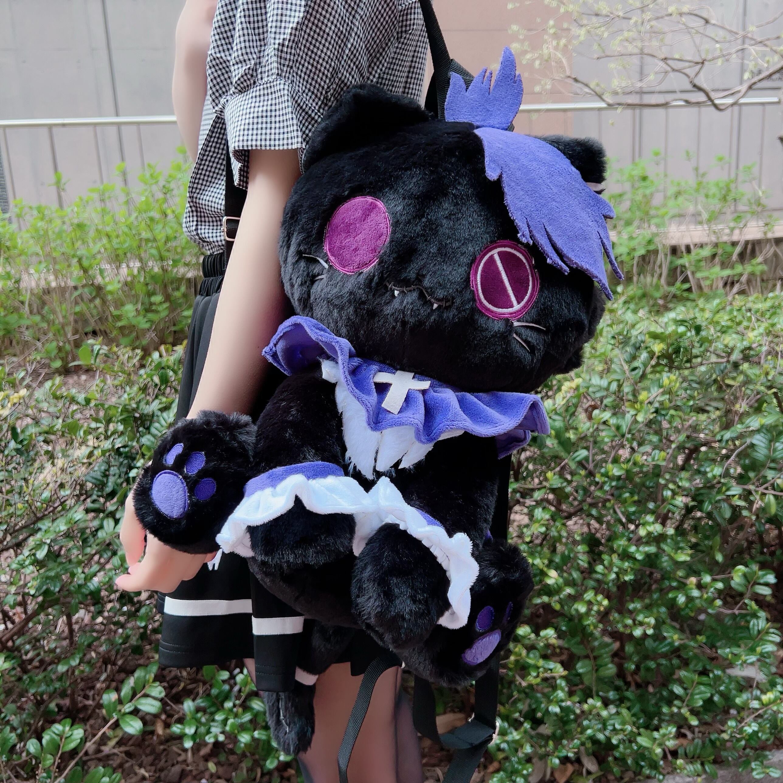 ぬいぐるみリュック【BLACK CAT】 | NIER CLOTHING