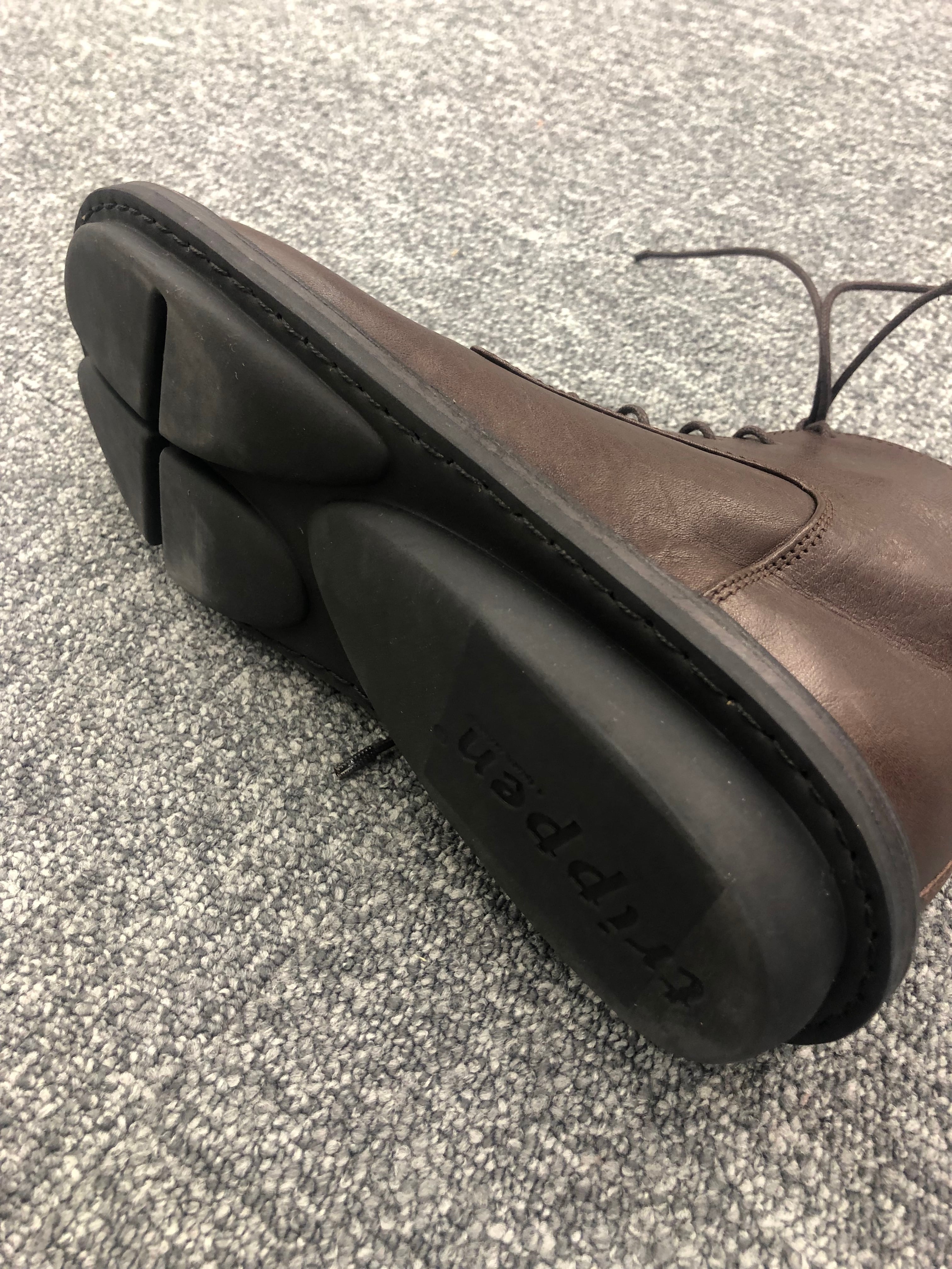 trippen トリッペン ショートブーツ PAULA-SAT ESP-BK（ダークブラウン