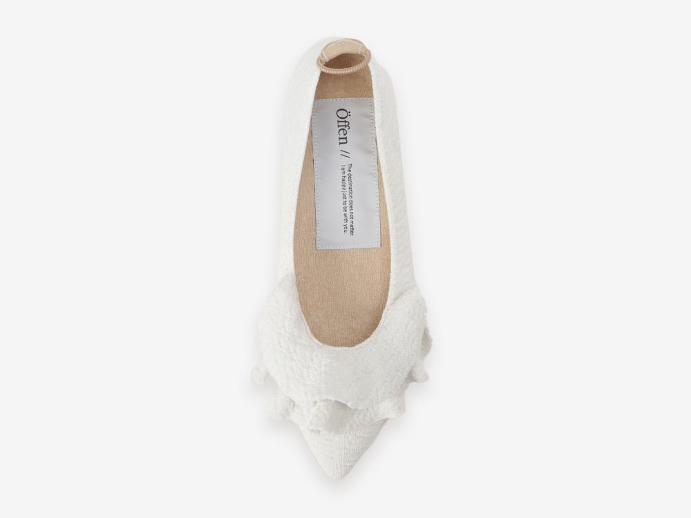 offen オッフェン フリルパンプス 41 offen オッフェン フリルパンプス