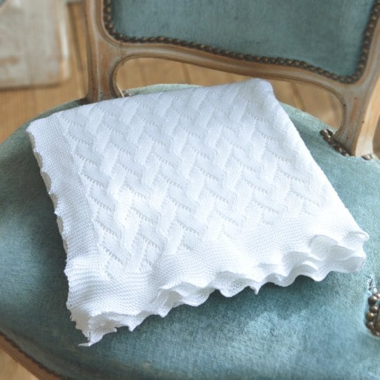 レースコットンショール / G.H.HURT & SON | babybaby