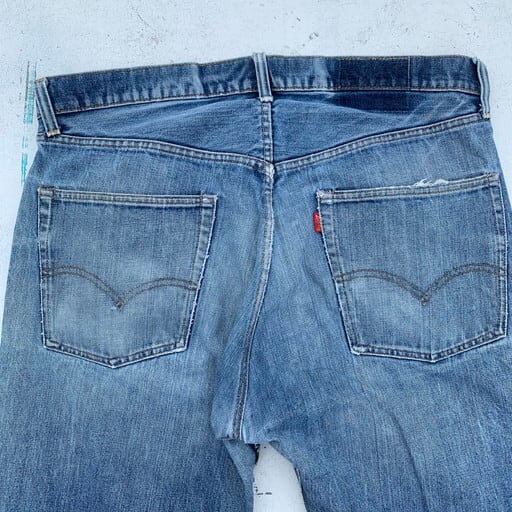 70's Levi's リーバイス 505 デニム 66前期 シングル 刻印5 42TALON