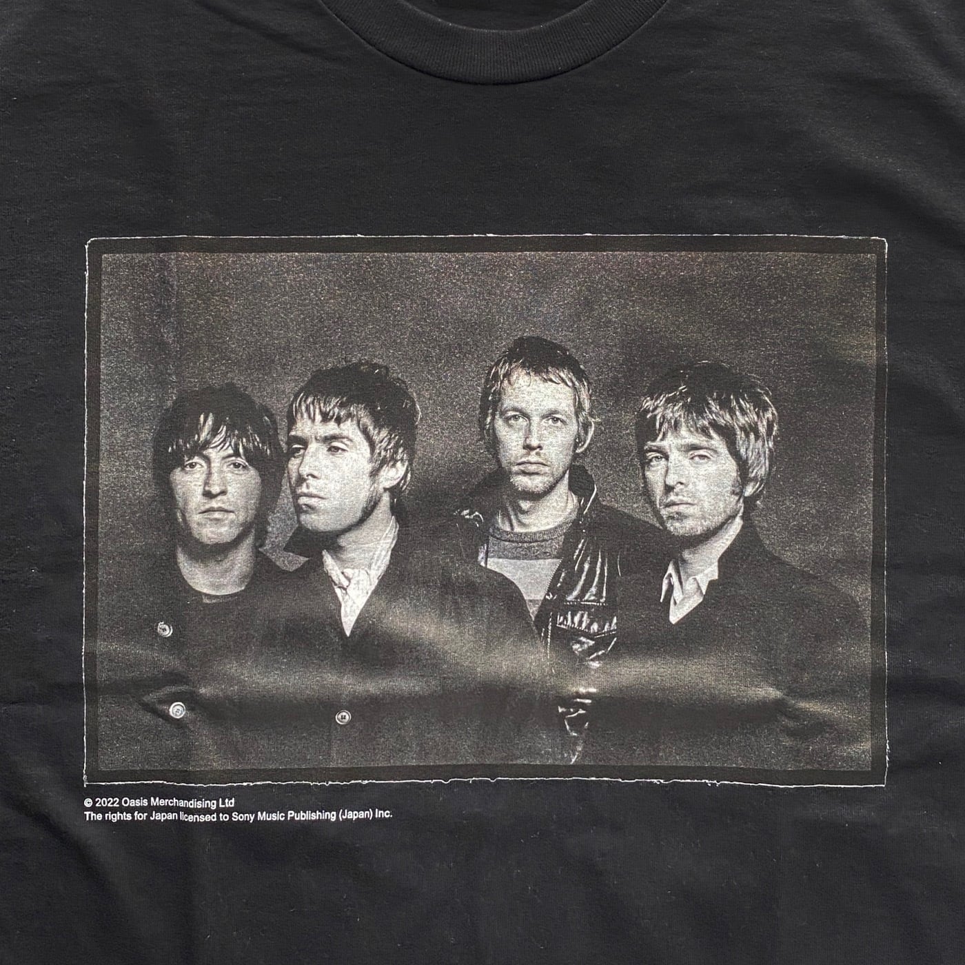 オアシス Tシャツ(黒) L・XLサイズ | mitch_ikeda