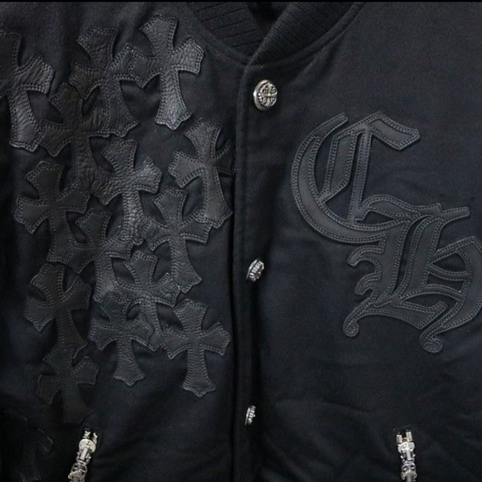 CHROME HEARTS クロムハーツ レターマン ジャケット | chromehearts