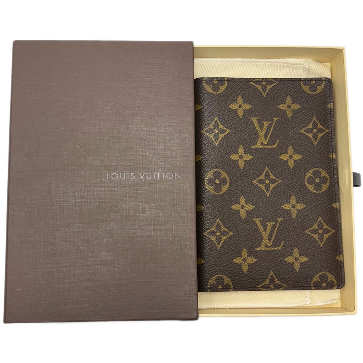 中古】 ルイヴィトン モノグラム パスポートケース 大 パスポート