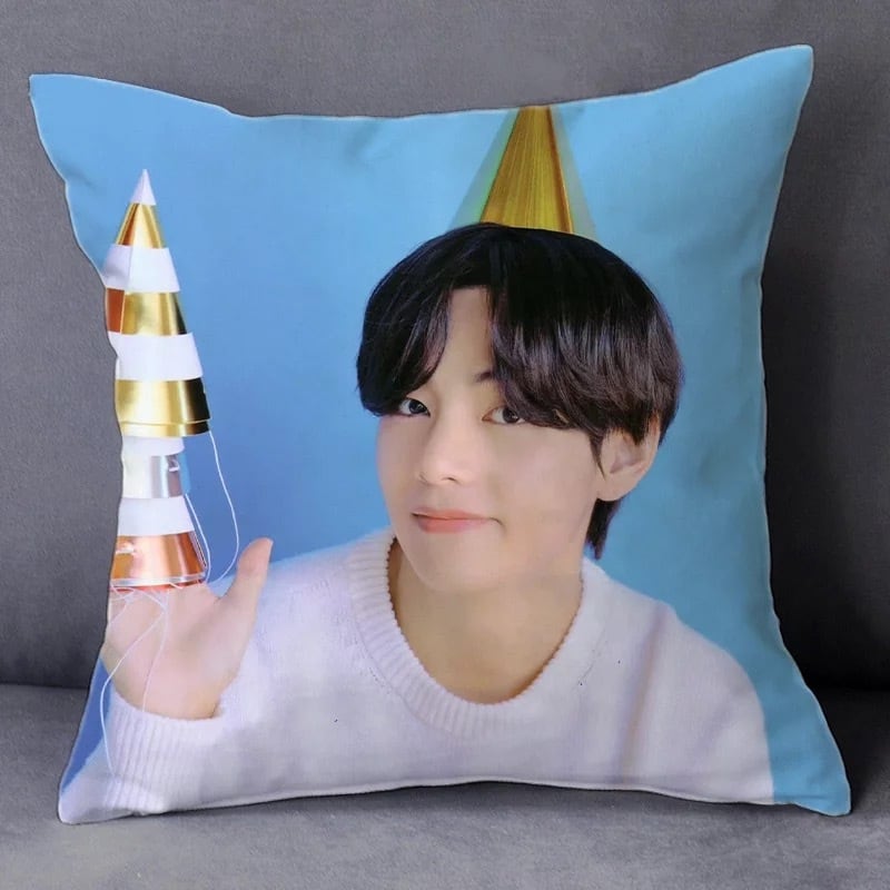 BTS YTC BUSAN クッションカバー テテ テヒョン V | KPOWER