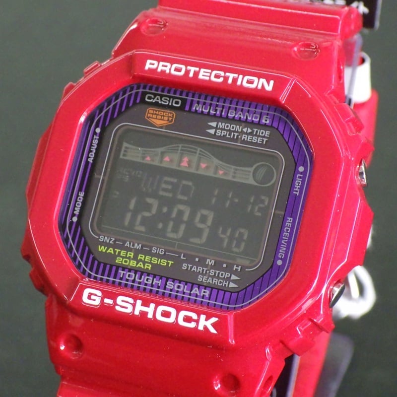 カシオ G-SHOCK G-LIDE GWX-5600C-4JF ソーラー電波時計 タイドグラフ