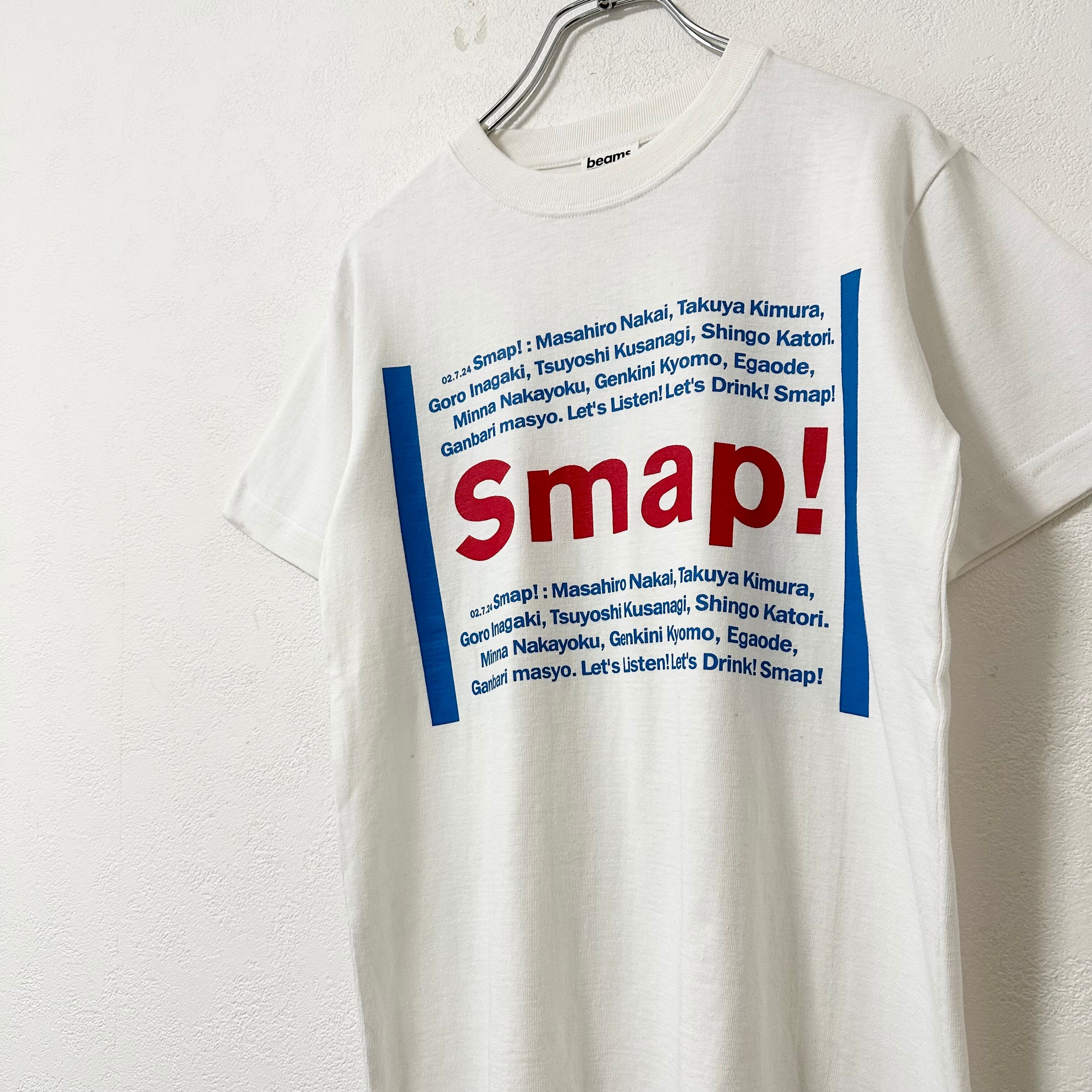 Beams/ビームス×Smap/スマップ☆2002 Drink! Smap! Tour Tee☆ドリスマ