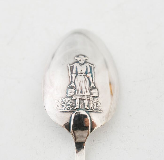 イギリス製シルバースプーン 6本セット ティースプーン コーヒー