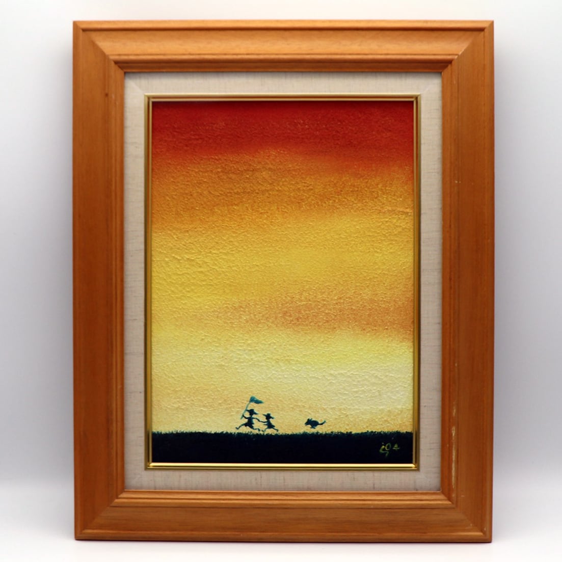 油絵 現代アート Shu 朱 作者 あんどうまさひろ 油彩画 油絵 現代