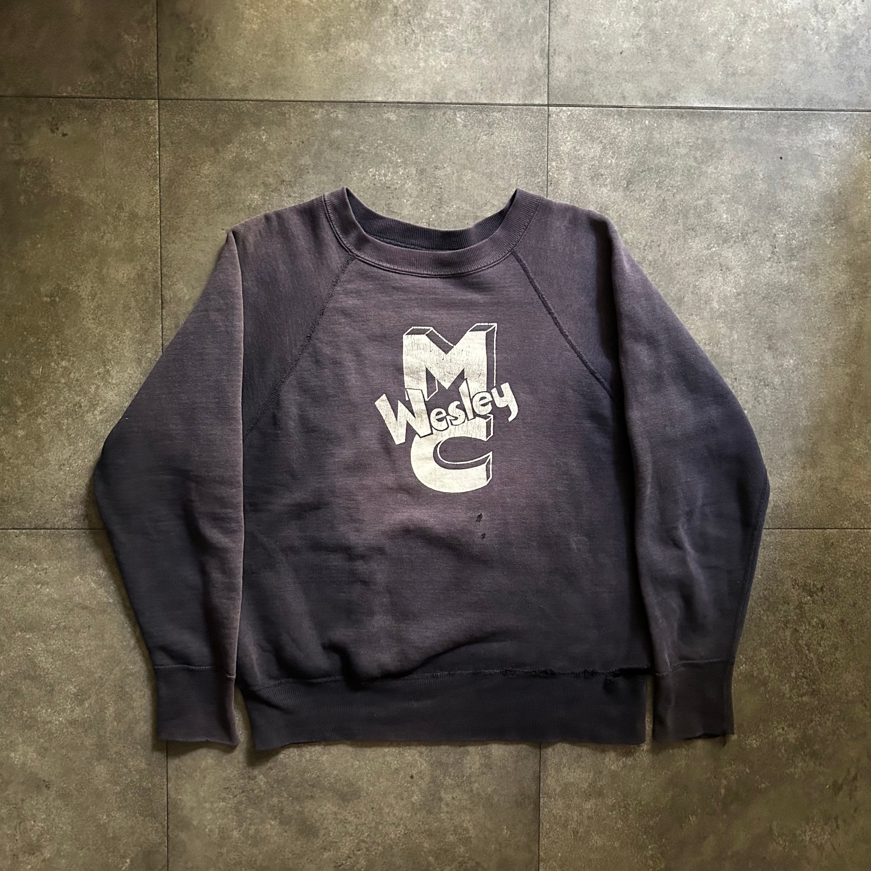 60s〜 wilson スウェット スマイル USA製 L ビンスエ 60s スウェット