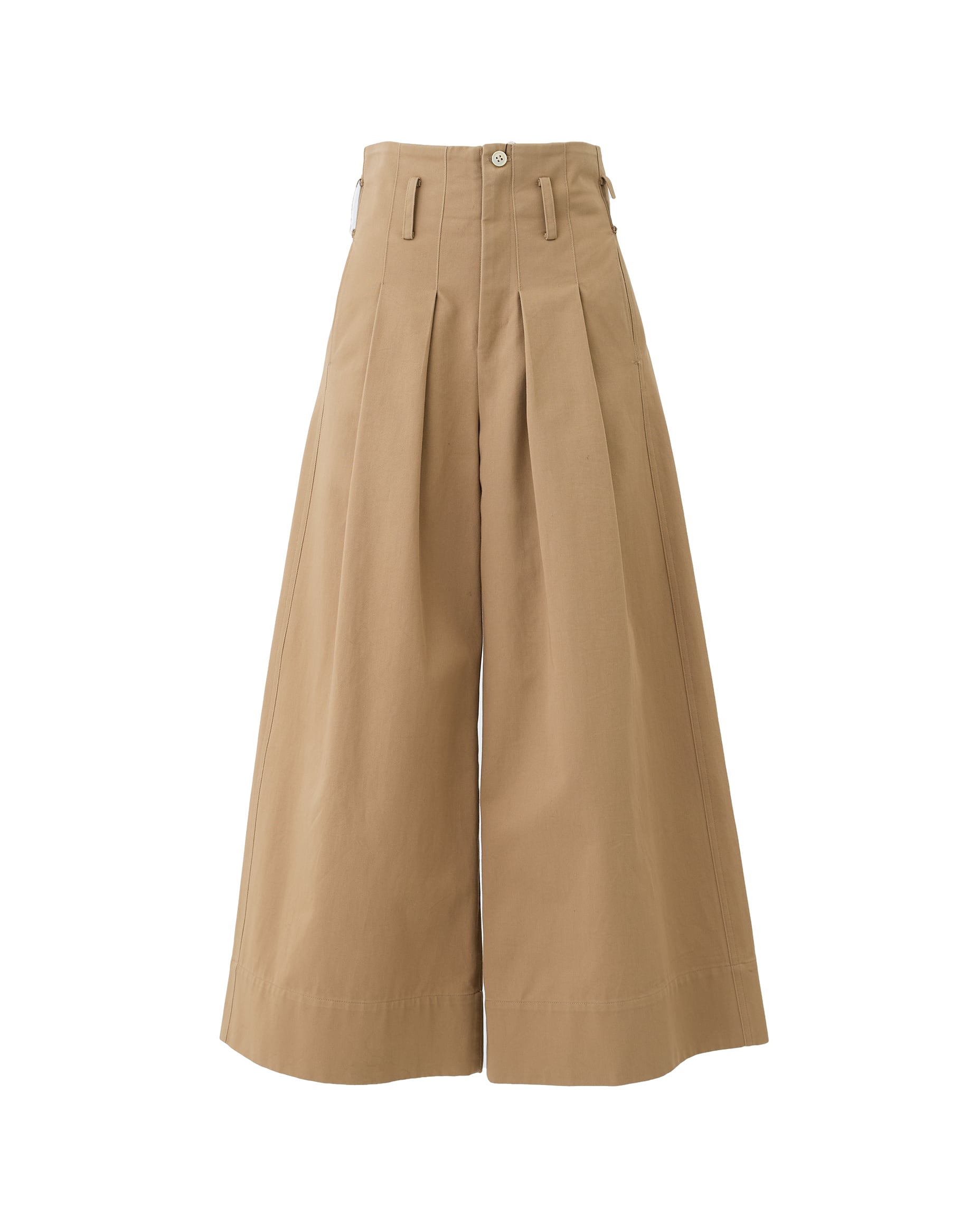 チノワイドパンツ Eric ベージュ | Cygne