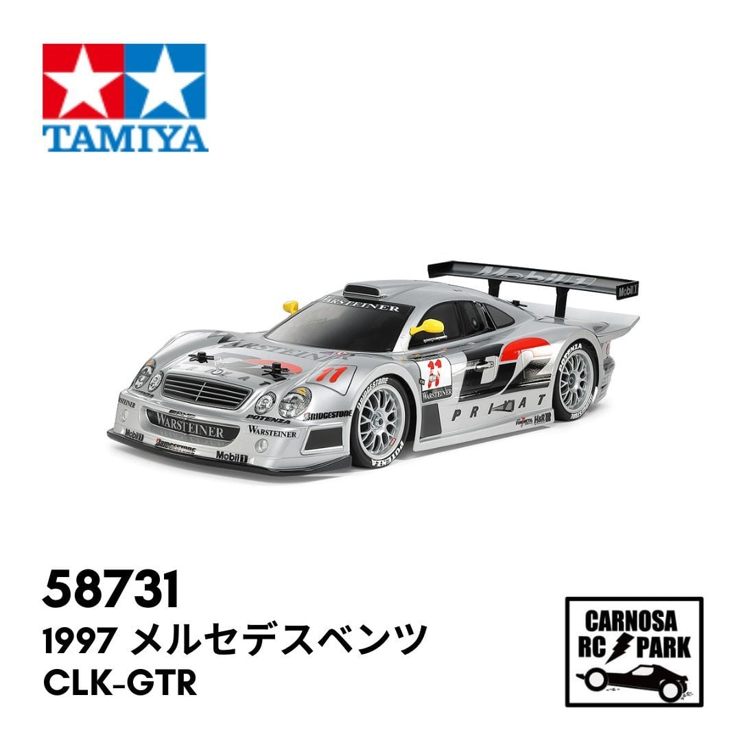 TAMIYA タミヤ】1/10RC 1997 メルセデス・ベンツ CLK-GTR (TC-01