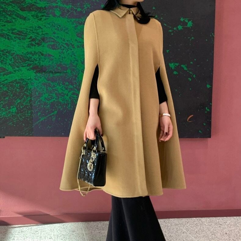 Tall✰︎全3色襟付きケープコート | mignon ange(セレクトショップ/BASE)