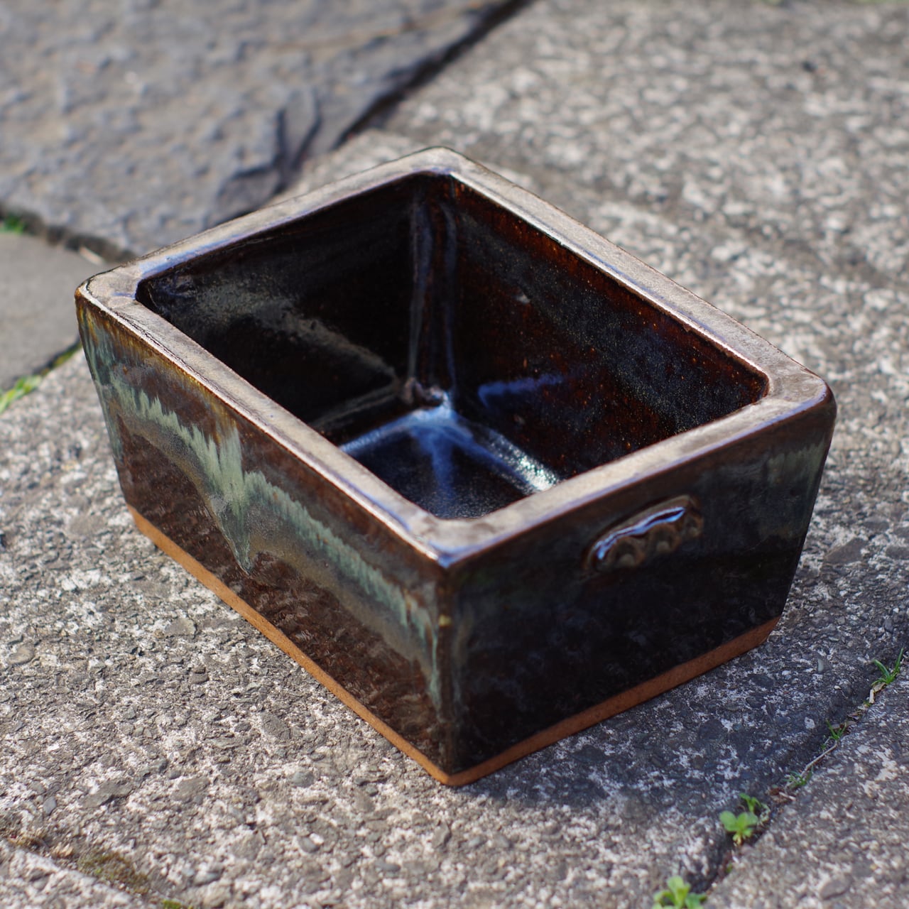 宗像窯 にしん鉢 会津本郷焼【福島県】【にしん漬け】【漬物鉢】【民藝