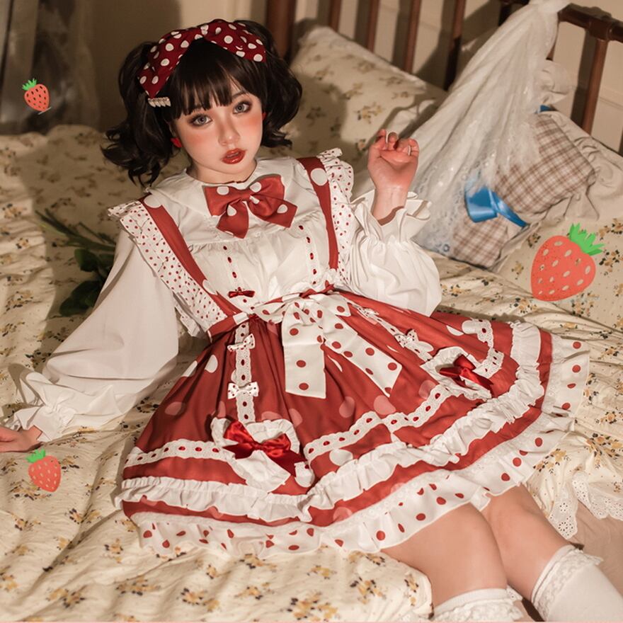 ゴスロリ通販 With U ゴシック ロリィタ 甘ロリ 3点セット