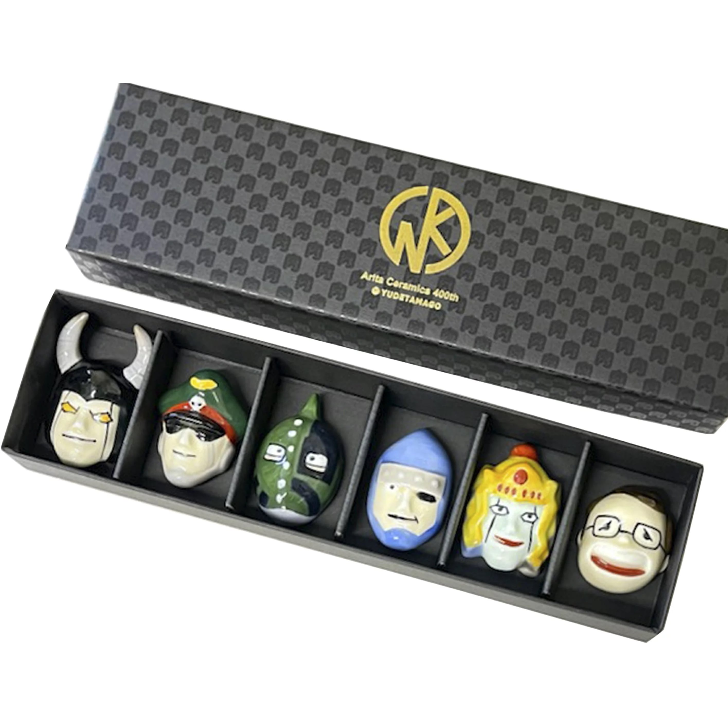 赤絵【第ニ弾6個セット】キン肉マン箸置 | 24to3［西富陶磁器