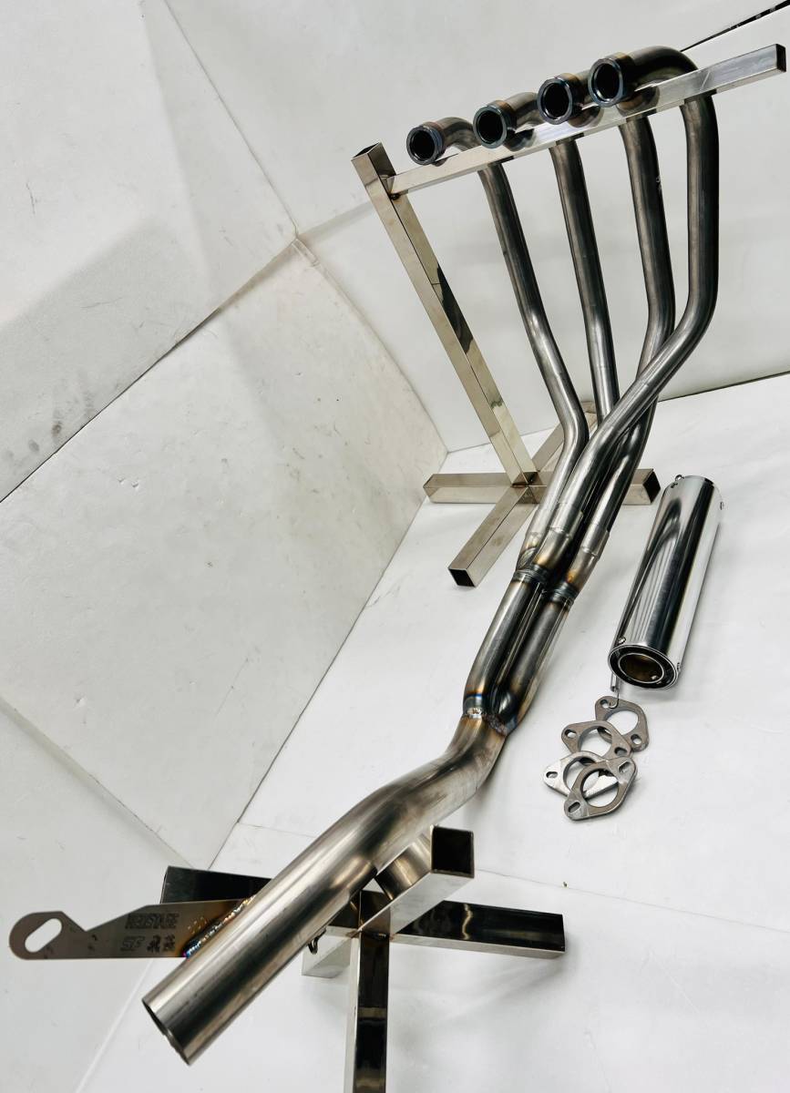 CB400SF NC31 飛燕 バージョンS 4-2-1 オリジナルマフラー メッキ