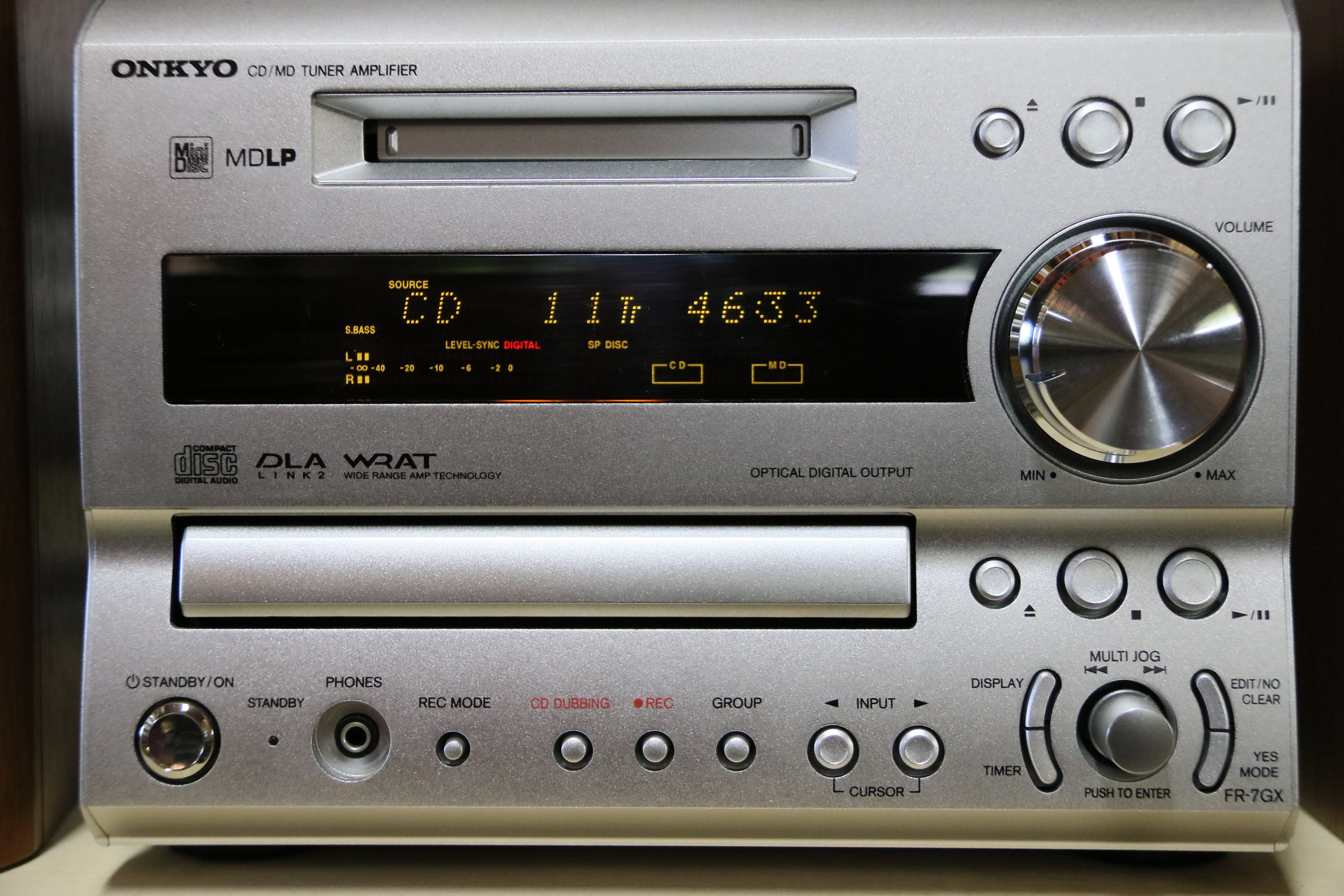 ミニコンポの基準機！】ONKYO FR-7GX ＆D-S7GX MD/CD/ﾁｭｰﾅ/ｱﾝﾌﾟ/ｽﾋﾟｰｶ