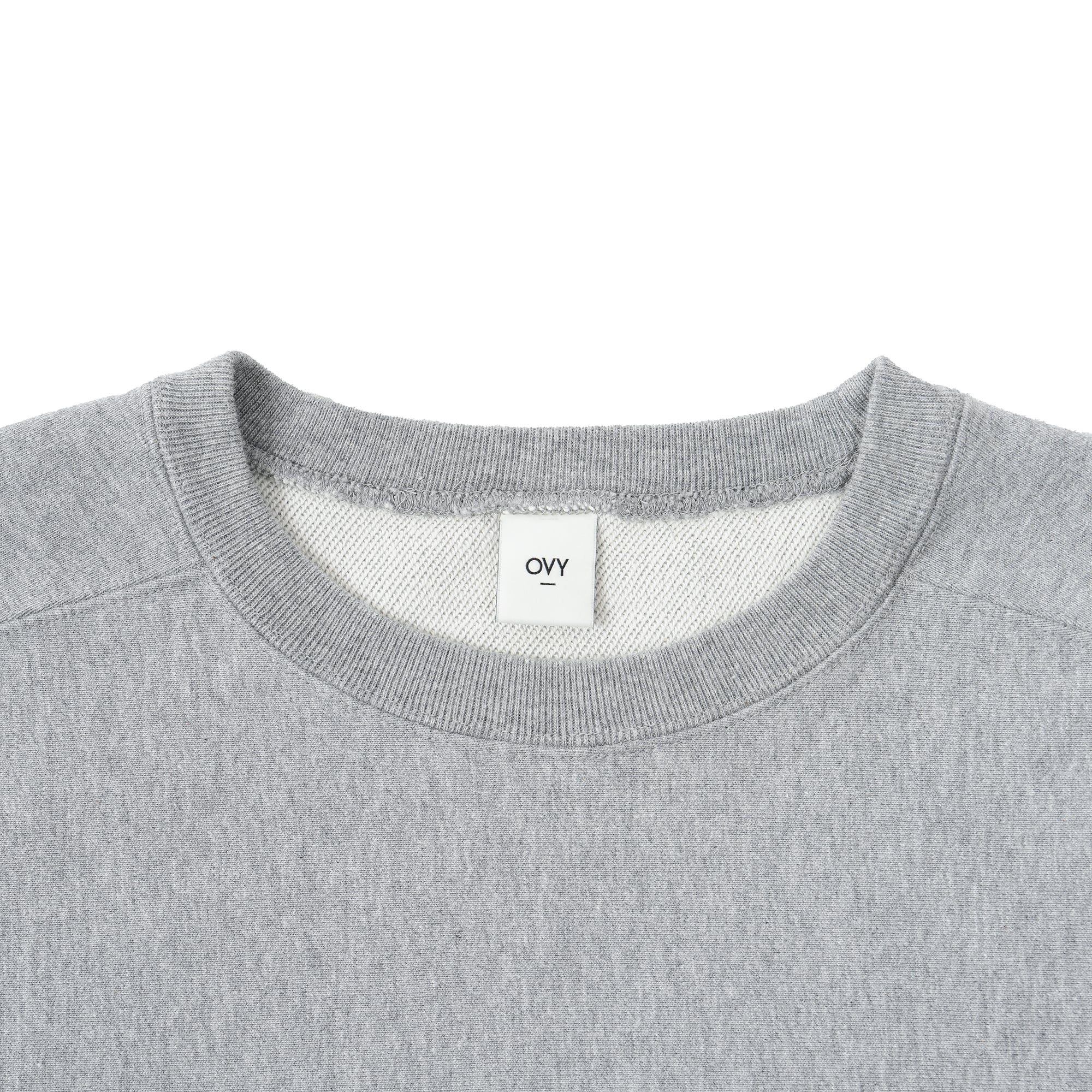Heavy Weight Wide Pullover Sweat (gray) | OVY