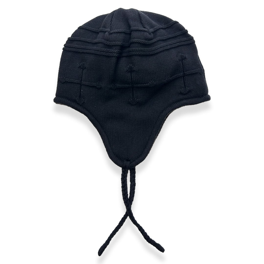 Shape memory” Knit Cap - Black - | DAIRIKU