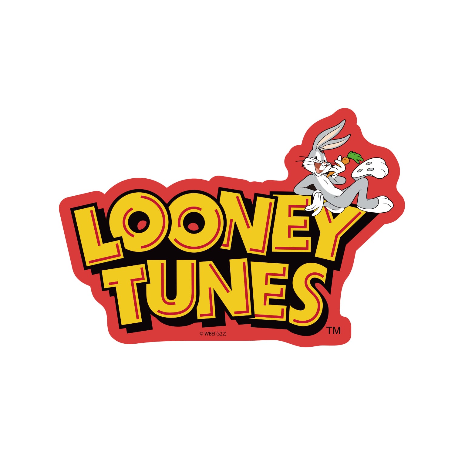 LOONEY TUNES ルーニー・テューンズ キャラクターステッカー ロゴ