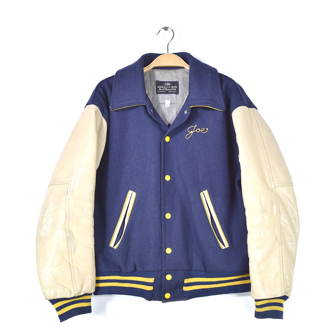 50s マーセロブラザーズ ヴィンテージスタジャン メルトンウール