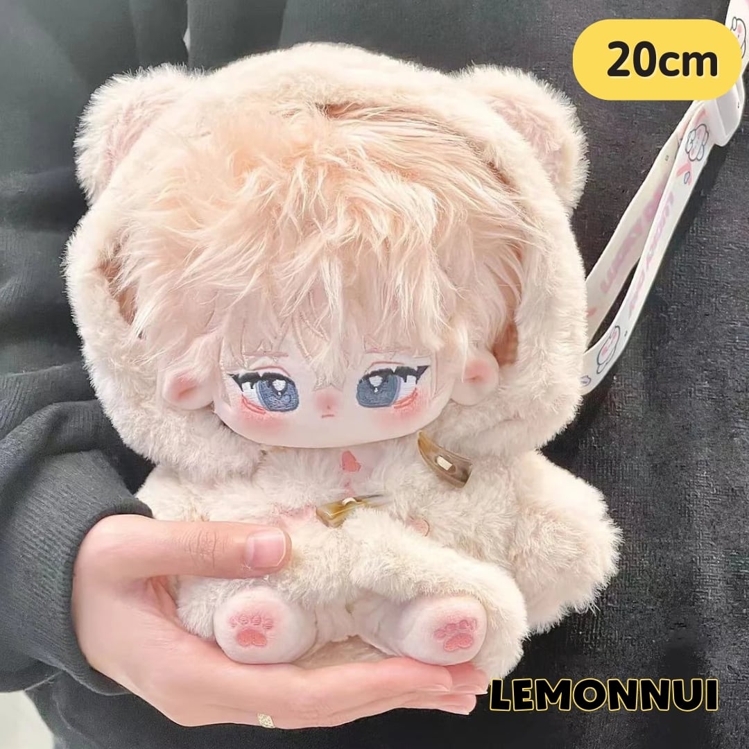 20cm 着せ替え ぬいぐるみ服 ジャケットもこもこ ぬい活 推し活 推し