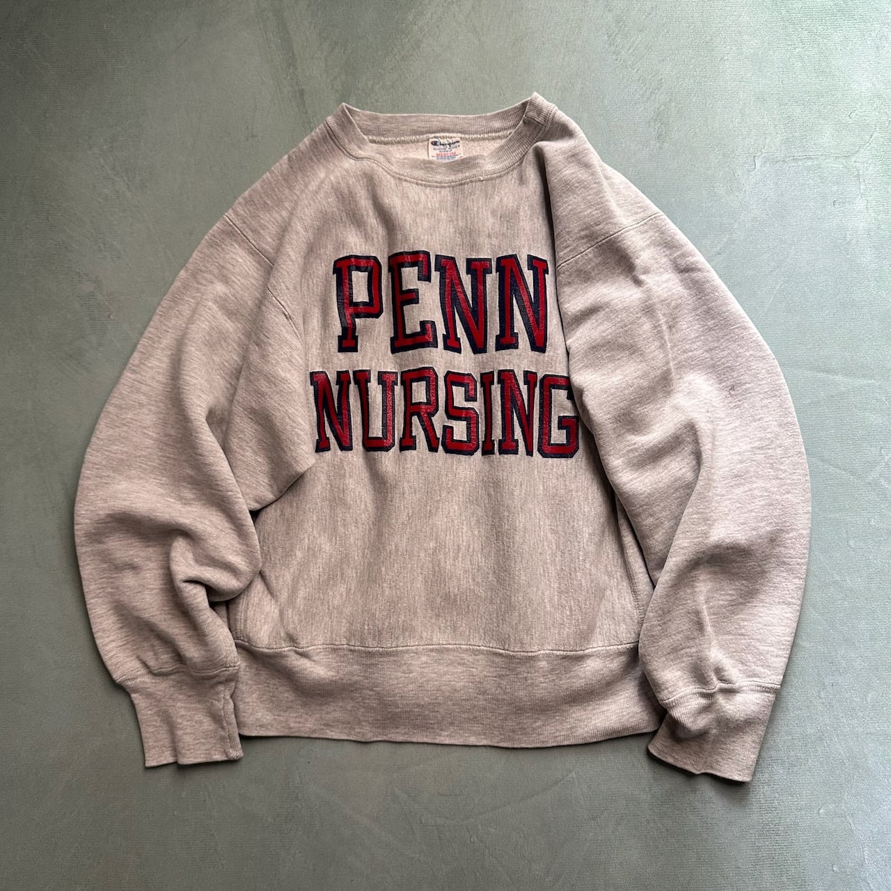 80s USA製 Champion チャンピオン リバースウィーブ カレッジロゴ