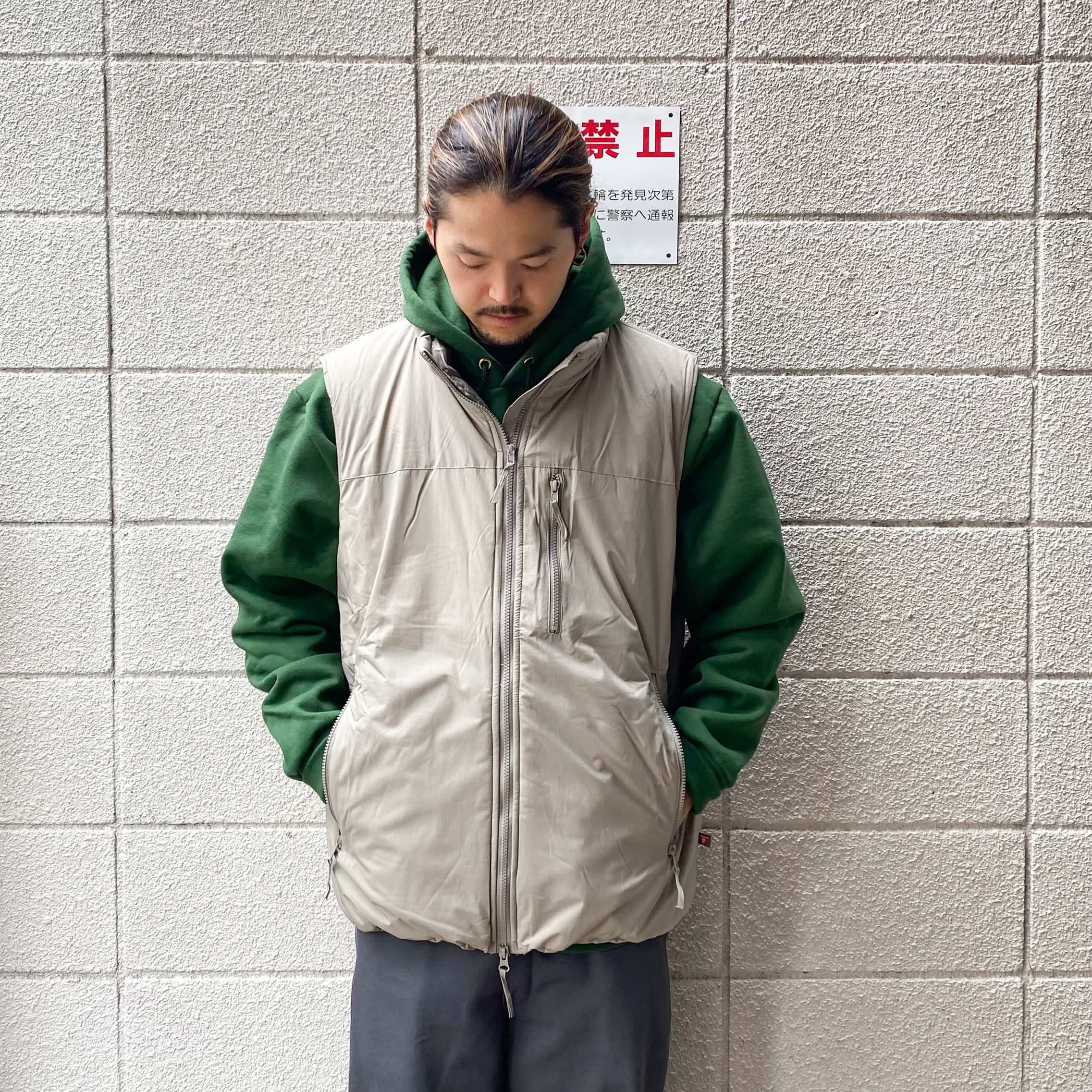 BAF社 ECWCS LEVEL7 PRIMALOFT VEST Foliage Green S M L (レベル7