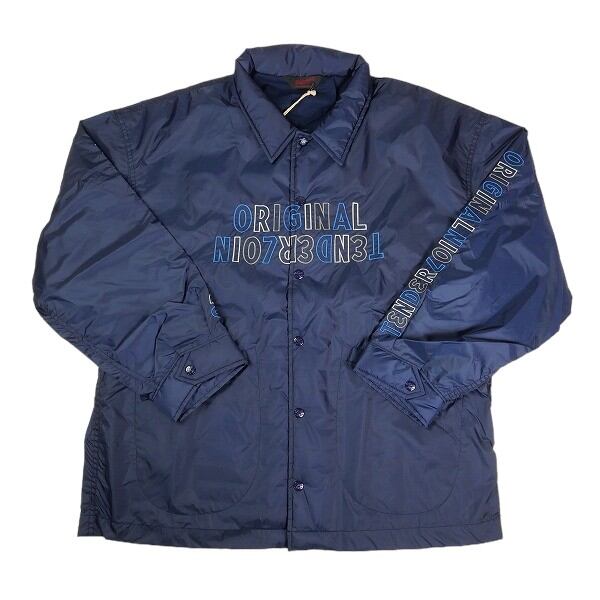 Size【XL】 TENDERLOIN テンダーロイン NYLON COACH JKT NAVY コーチ