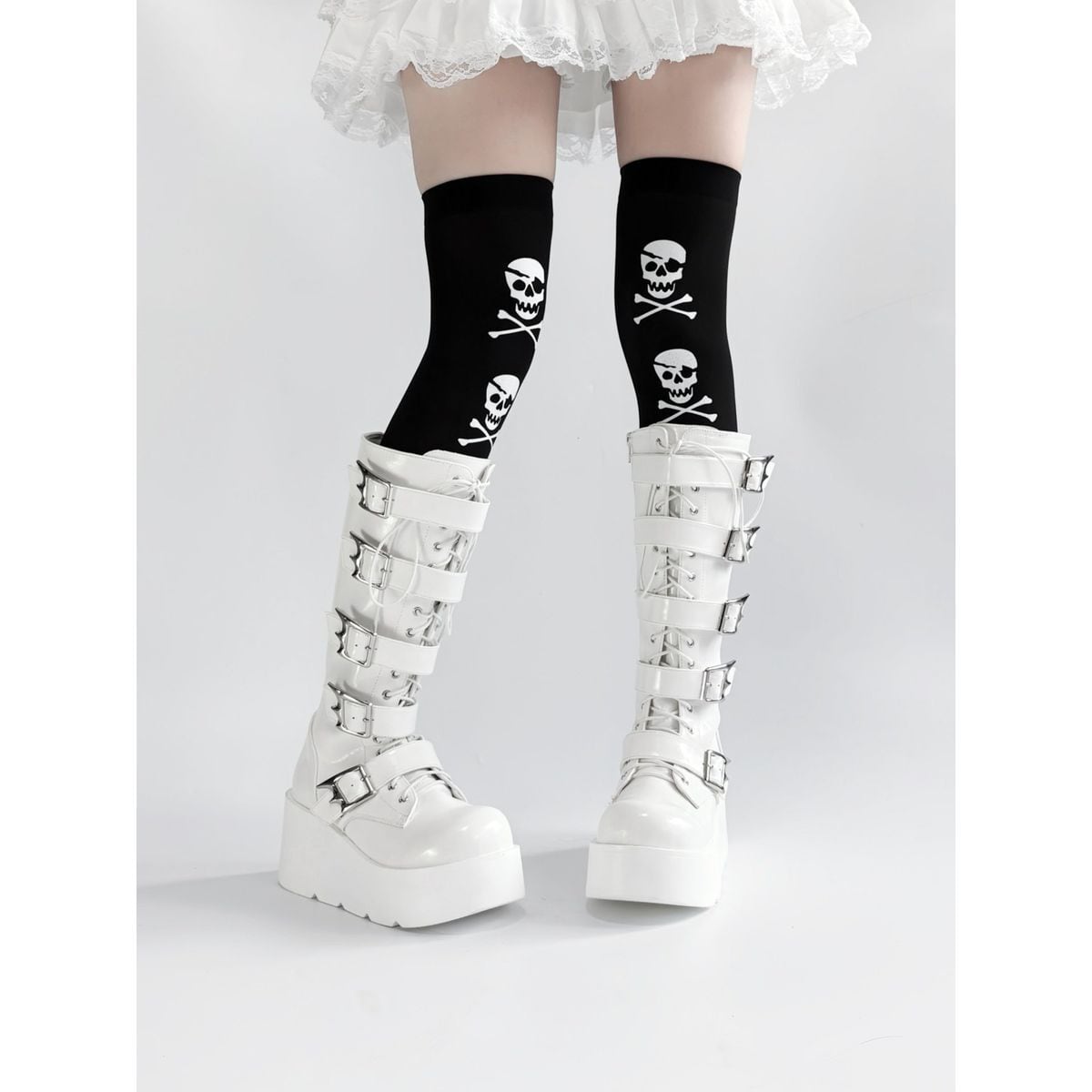 Y2K・サブカルパンク厚底ブーツ | Maiden's Rêve