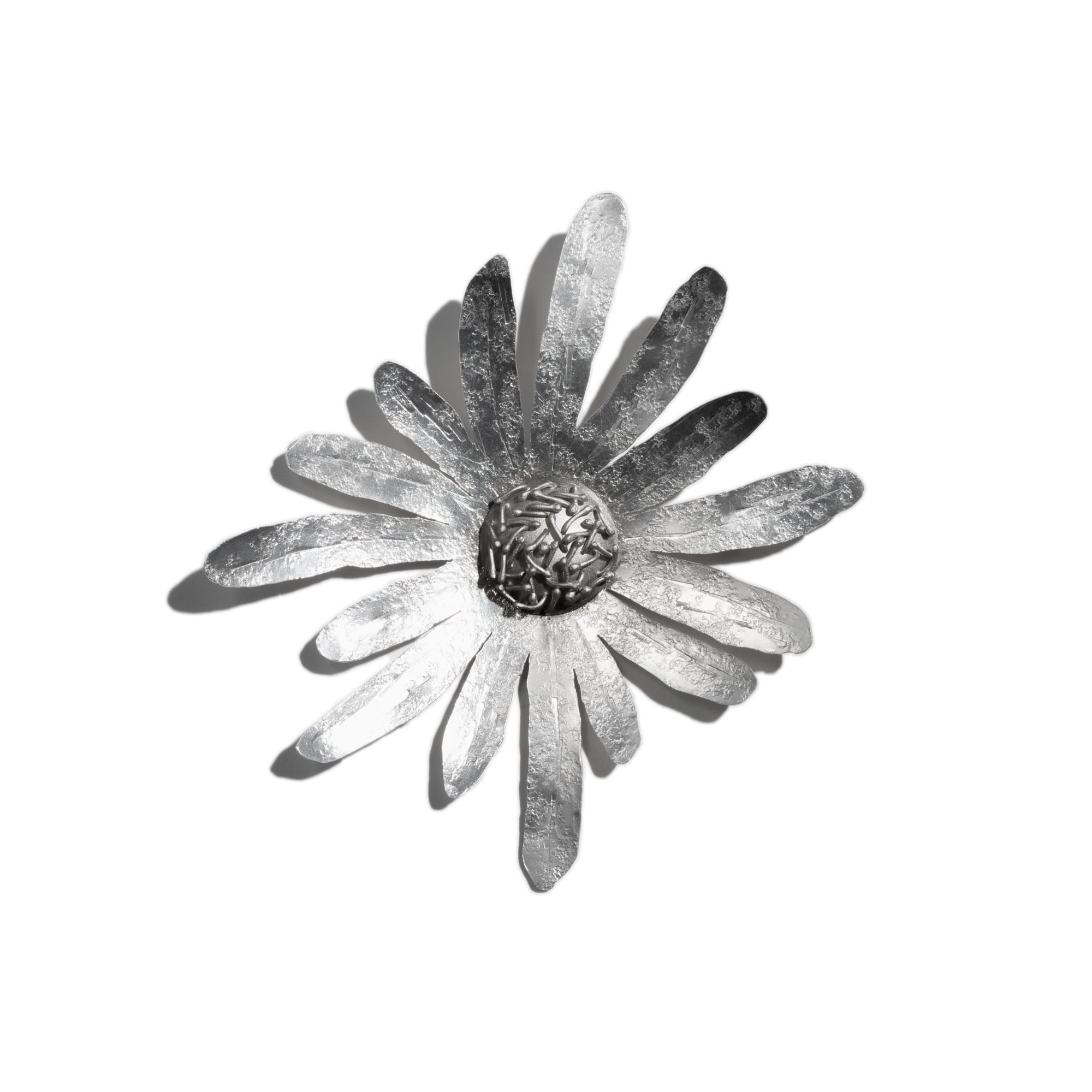 Anton Michelsen デイジー フラワー シルバー ブローチ Anton