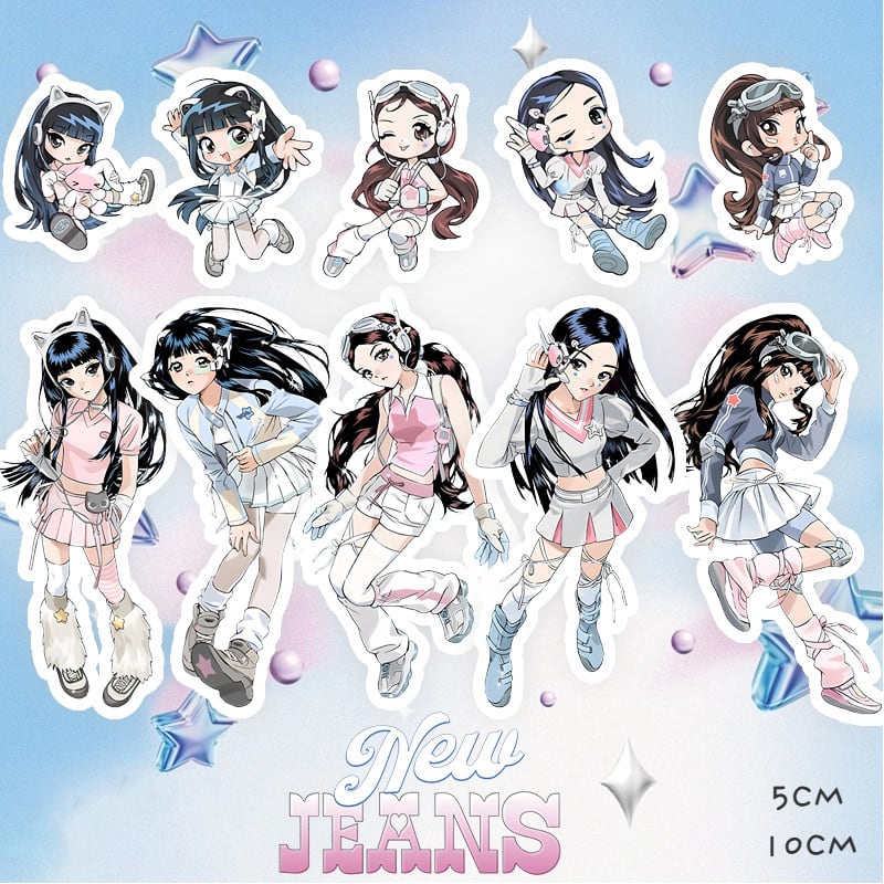 5枚 Newjeans Get Up ステッカー シール | aboo