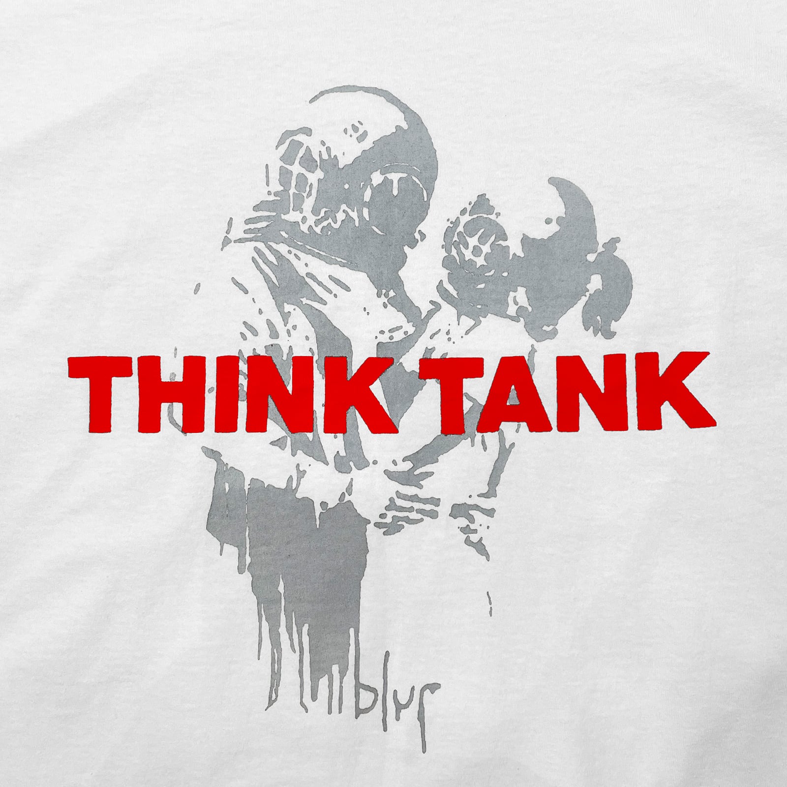 blur「THINK TANK」【BANKSY】ブラー バンクシー Tシャツ T-shirts