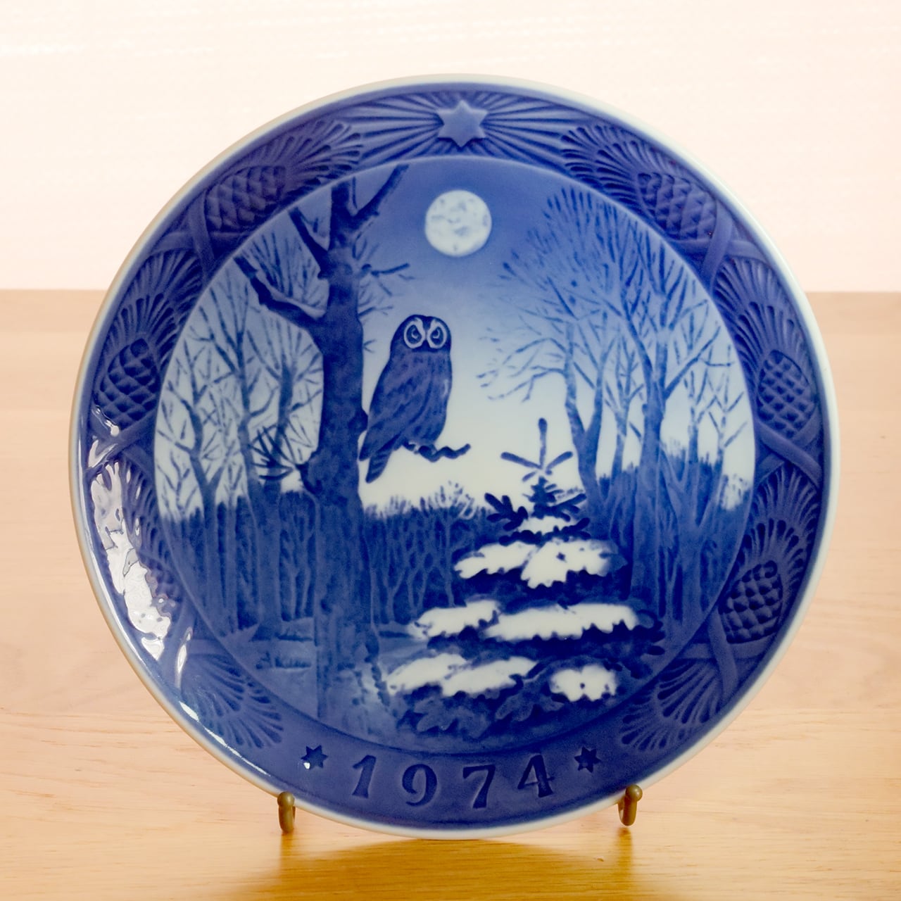 ロイヤル・コペンハーゲン Royal Copenhagen イヤープレート 1974