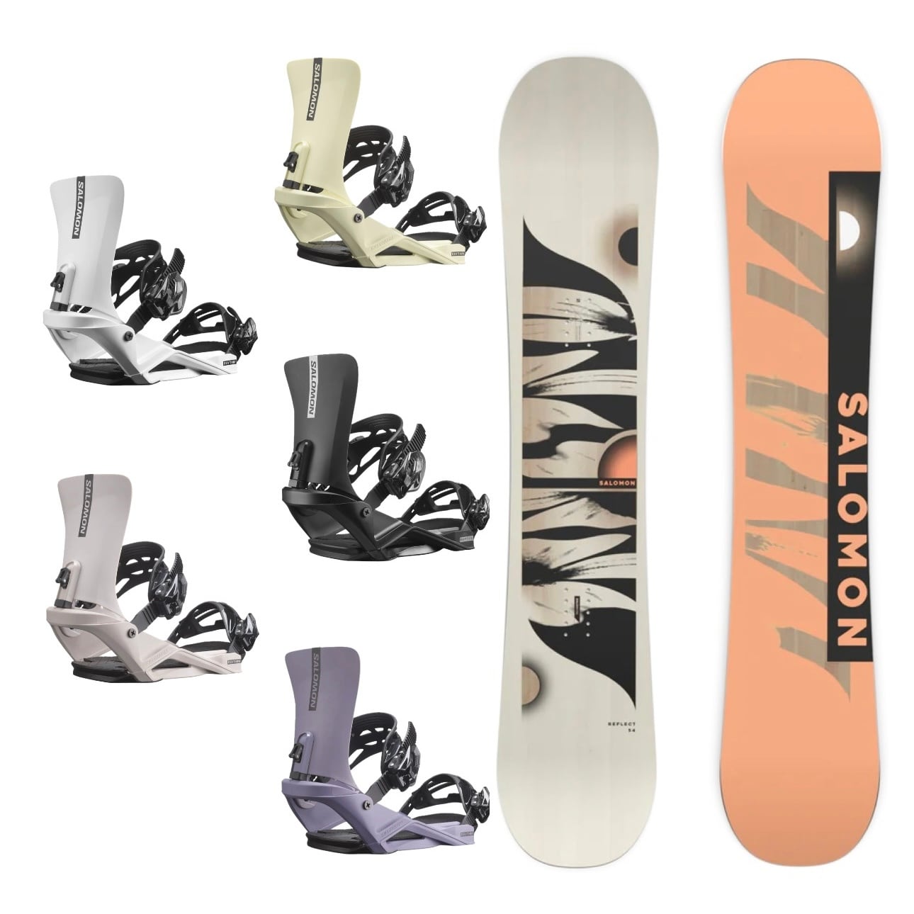 サロモンキッズ スノーボード 115cm ビンディング付き サロモンキッズ