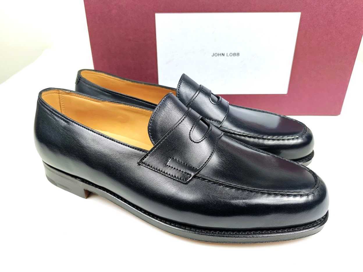 ☆新品未使用☆ ジョンロブ ロペス LOPEZ ネイビー 4395ラスト サイズ