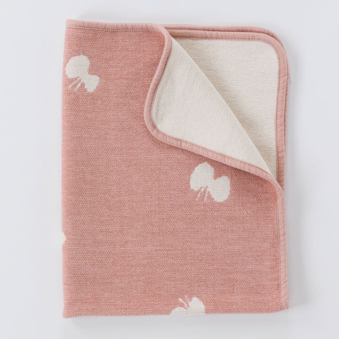クリッパン(KLIPPAN) シュニールコットン ミニブランケット CHOUCHO