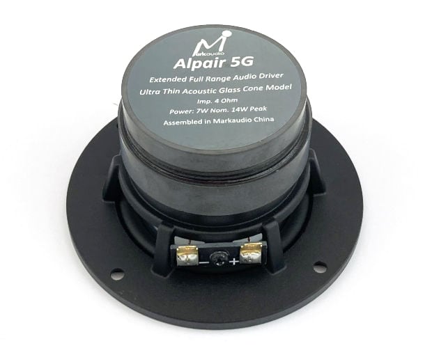 Alpair5G / 8cm 特殊ガラスコーン フルレンジスピーカー(2本ペア